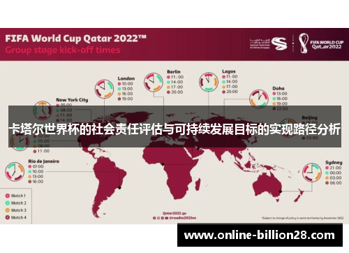 卡塔尔世界杯的社会责任评估与可持续发展目标的实现路径分析