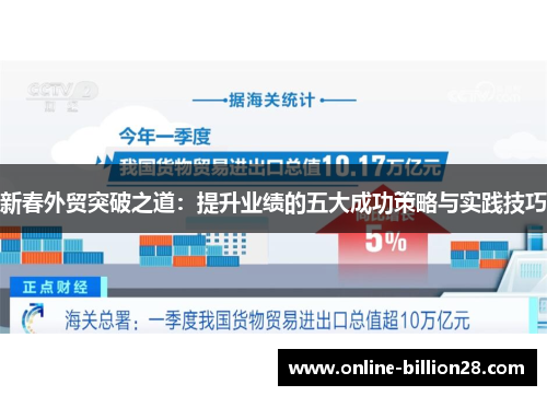 新春外贸突破之道：提升业绩的五大成功策略与实践技巧